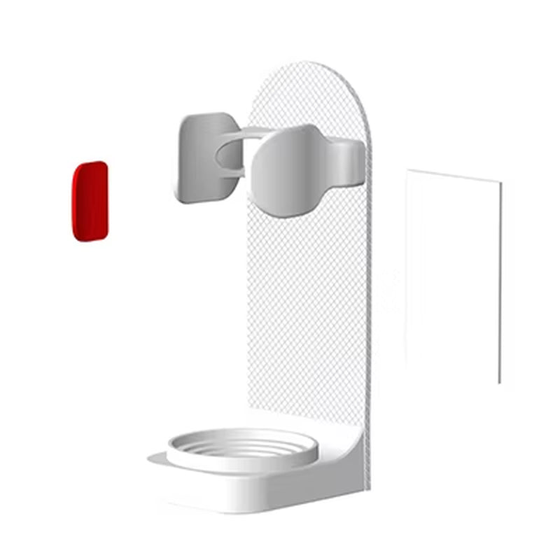 Adjustable Toothbrush Holder – Wall-Mounted & Non-Slip Stand