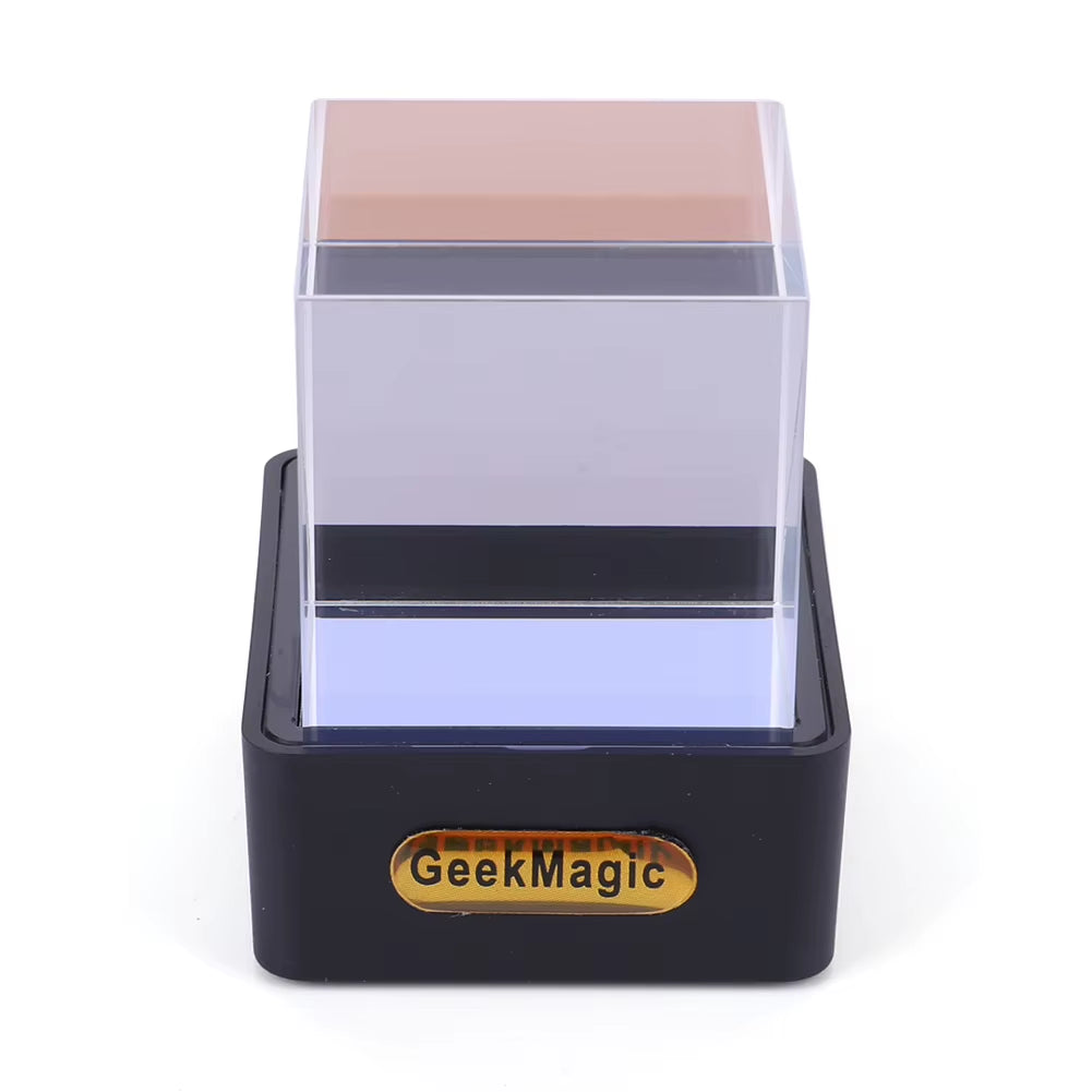 Crystal Cube Photo Display Holographic