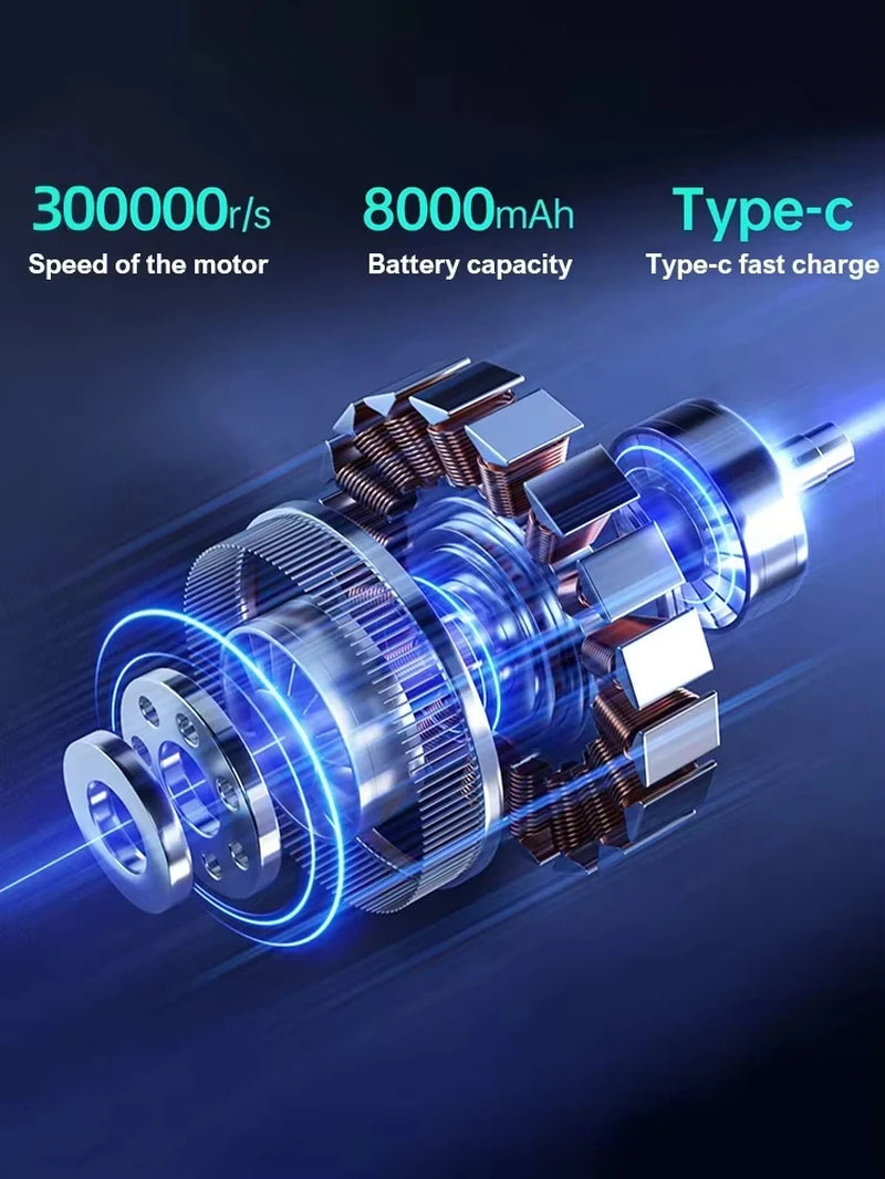 X9 Turbo Air Blower – 300,000 RPM High-Power Cordless Cleaner