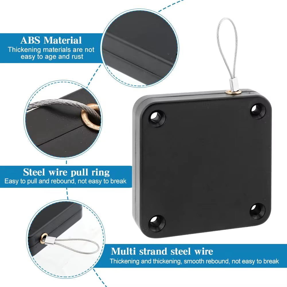 Automatic Door Closer – Punch-Free Adjustable Soft-Close System