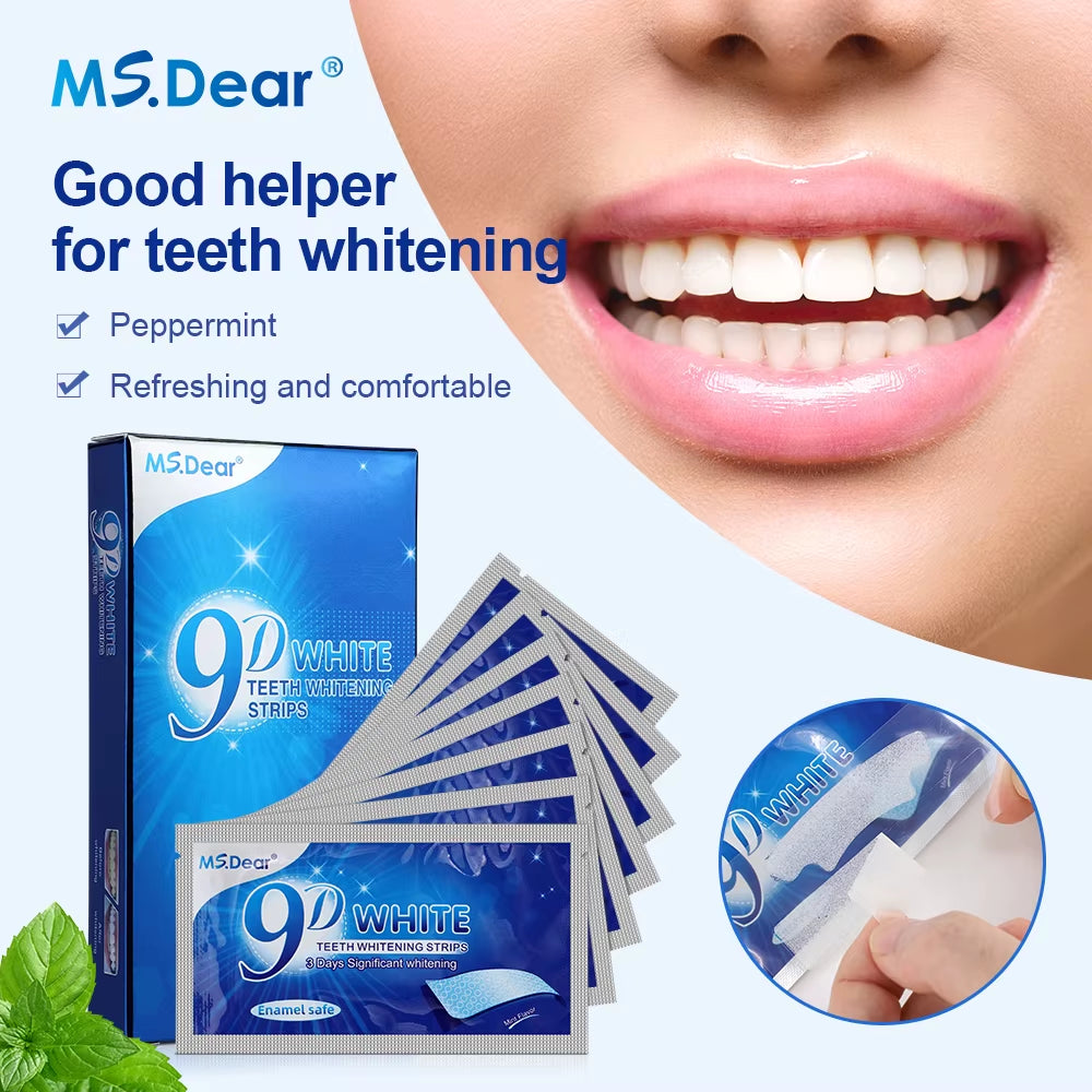 White Teeth Cleaning Strips 