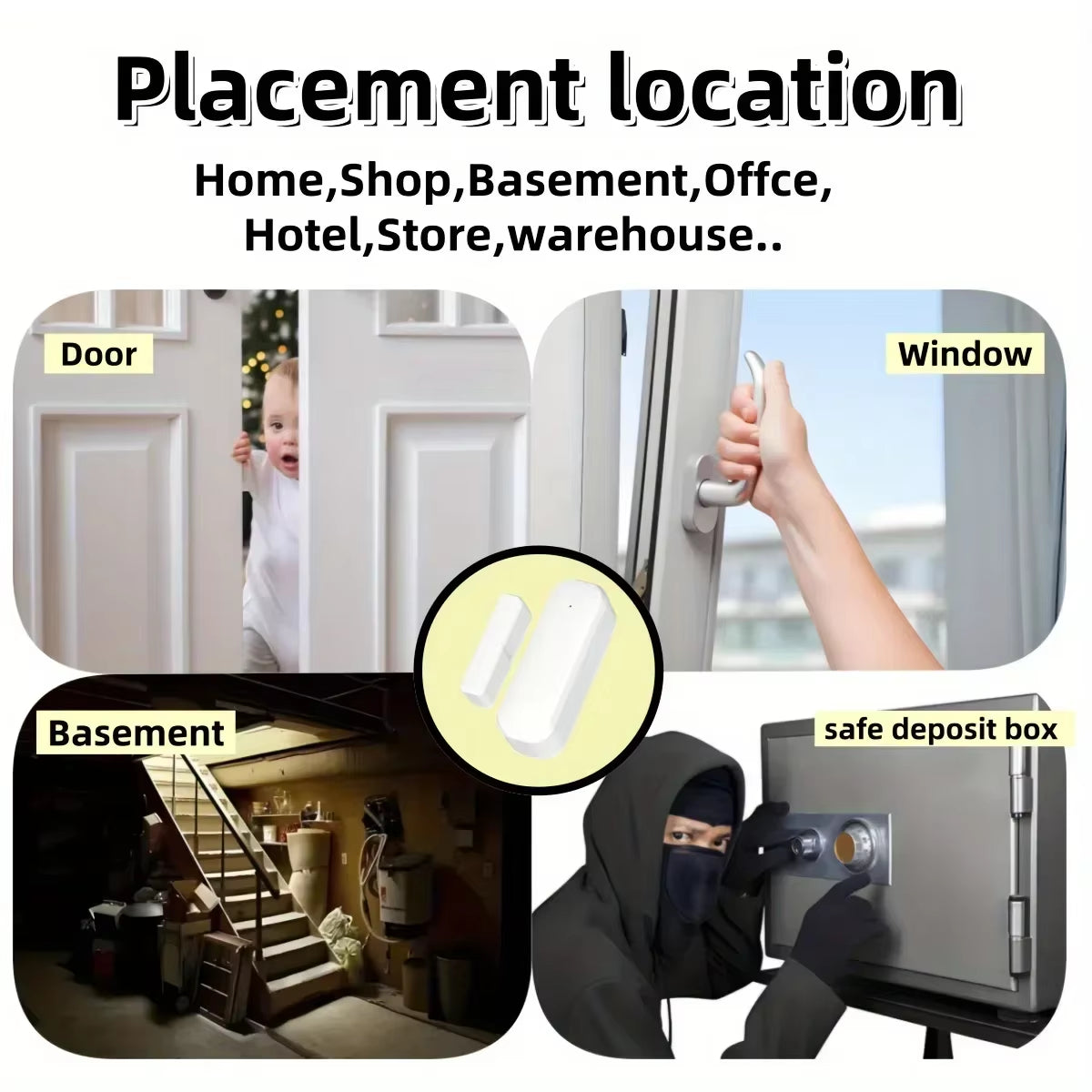 Smart Zigbee Door & Window Sensor