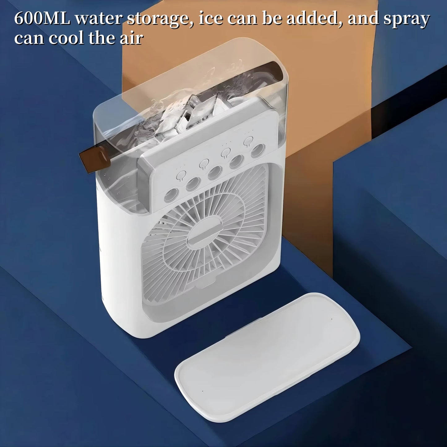 Three-In-One Portable Cooling Fan 