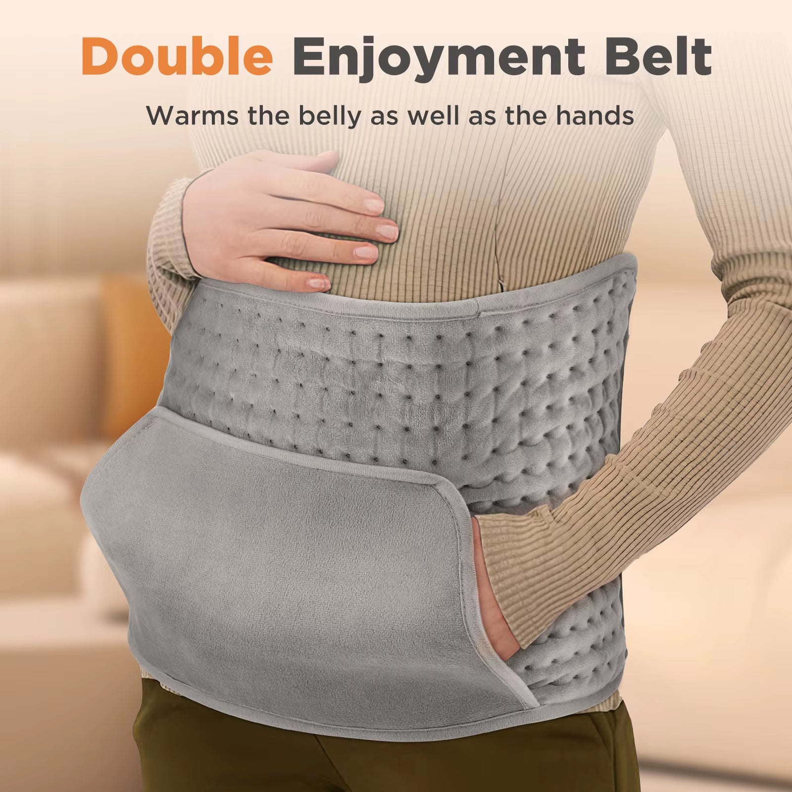 Electric Heating Pad Period Menstrual Belt