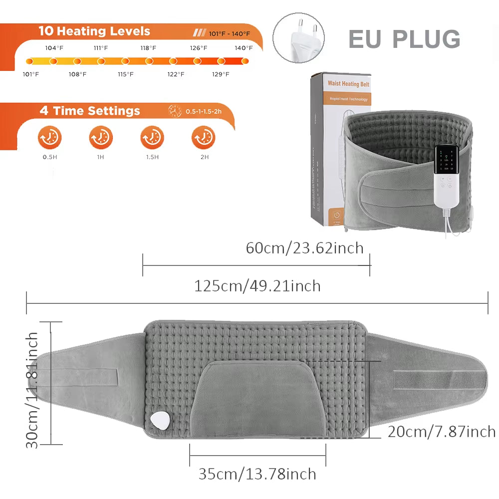 Electric Heating Pad Period Menstrual Belt