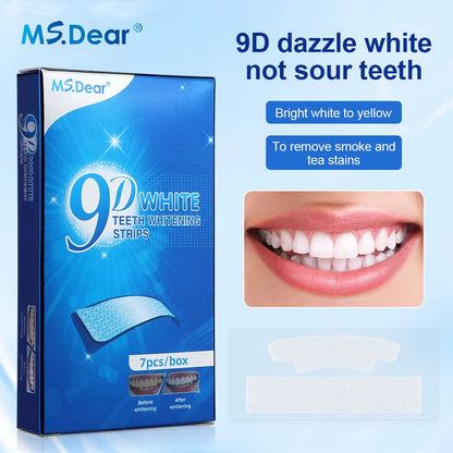 White Teeth Cleaning Strips 